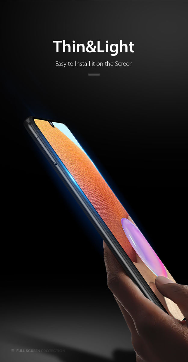 Dux Ducis Samsung Galaxy A31/A32 4G Screen Protector Tempered Glass afbeelding 10