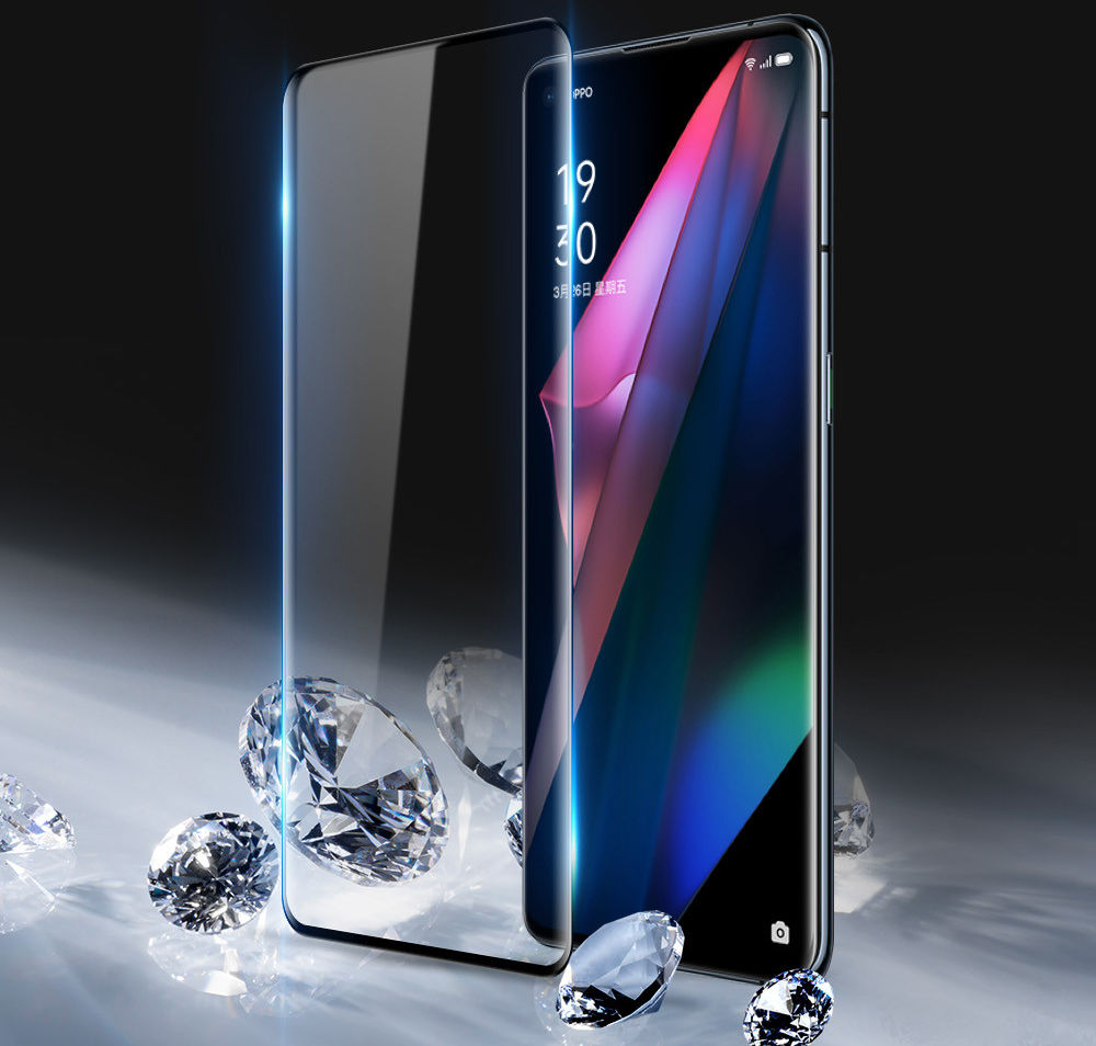 Dux Ducis Oppo Find X3 Pro Screen Protector Tempered Glass afbeelding 2