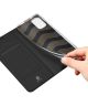 Dux Ducis Skin Pro Xiaomi Redmi Note 10 / 10S Hoesje Wallet Case Zwart