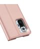 Dux Ducis Skin Pro Xiaomi Redmi Note 10 Pro Hoesje Book Case Roze