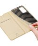 Dux Ducis Skin Pro Xiaomi Redmi Note 10 Pro Hoesje Book Case Goud