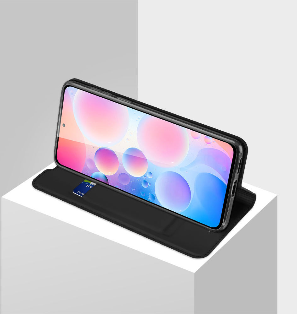 Dux Ducis Skin Pro Series Xiaomi Poco F3 / Mi 11i Hoesje Wallet Zwart afbeelding 11