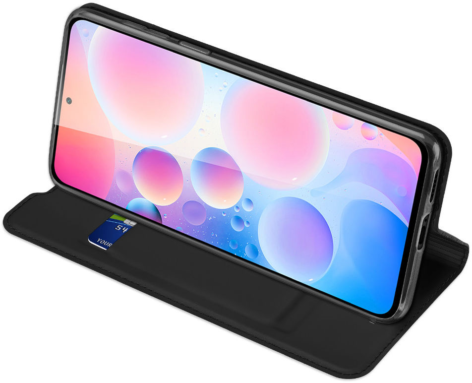Dux Ducis Skin Pro Series Xiaomi Poco F3 / Mi 11i Hoesje Wallet Zwart afbeelding 8