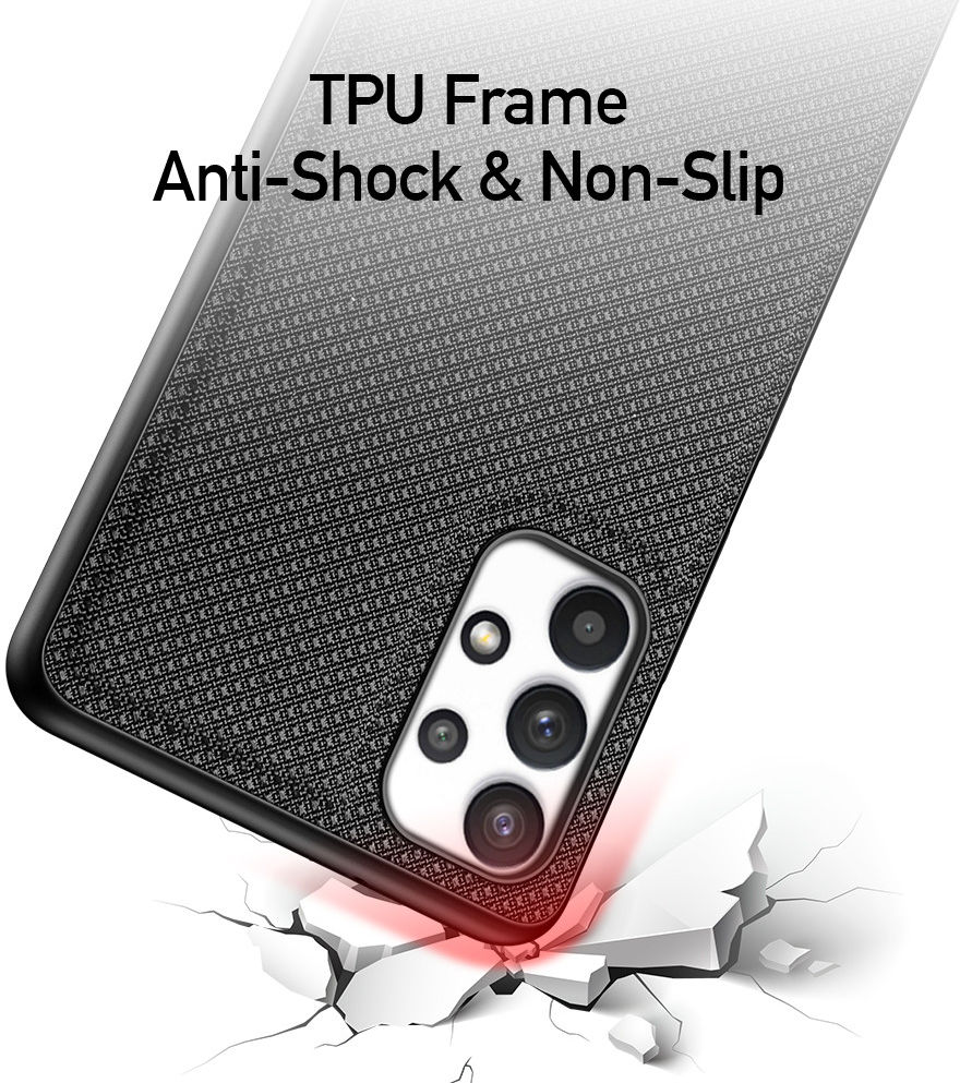 Dux Ducis Fino Series Samsung Galaxy A32 4G Hoesje Back Cover Zwart afbeelding 5