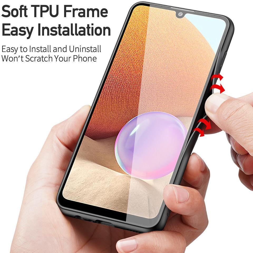 Dux Ducis Fino Series Samsung Galaxy A32 4G Hoesje Back Cover Zwart afbeelding 8