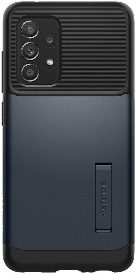 Spigen Slim Armor Samsung Galaxy A72 Hoesje Metal Slate afbeelding 2