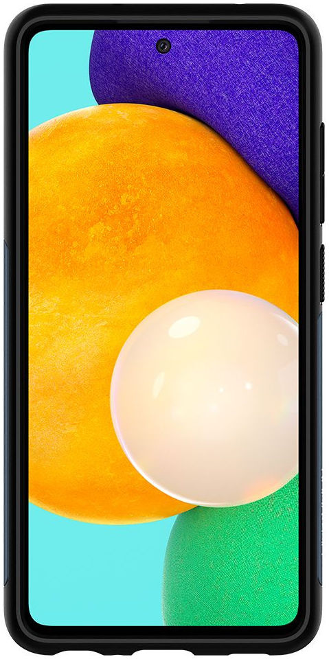 Spigen Slim Armor Samsung Galaxy A72 Hoesje Metal Slate afbeelding 6