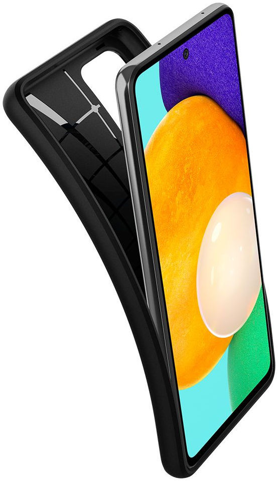 Spigen Core Armor Samsung Galaxy A72 Hoesje Back Cover Zwart afbeelding 2