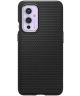 Spigen Liquid Air OnePlus 9 Hoesje Back Cover Zwart
