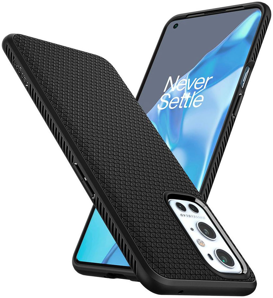 Spigen Liquid Air OnePlus 9 Pro Hoesje Back Cover Zwart afbeelding 11