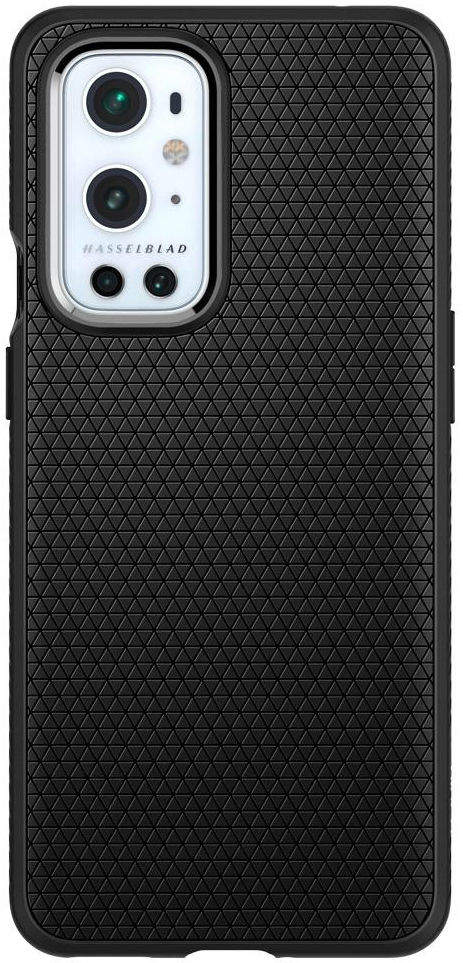 Spigen Liquid Air OnePlus 9 Pro Hoesje Back Cover Zwart afbeelding 3
