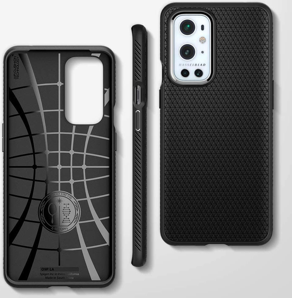 Spigen Liquid Air OnePlus 9 Pro Hoesje Back Cover Zwart afbeelding 9