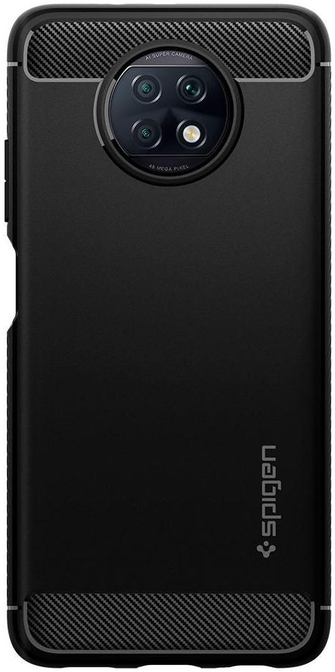 Spigen Rugged Armor Xiaomi Redmi Note 9T Hoesje Back Cover Zwart afbeelding 10