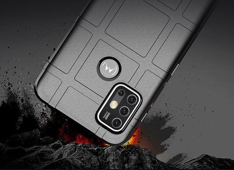 Motorola Moto G10 / G20 / G30 Hoesje Rugged Shield Back Cover Groen afbeelding 6