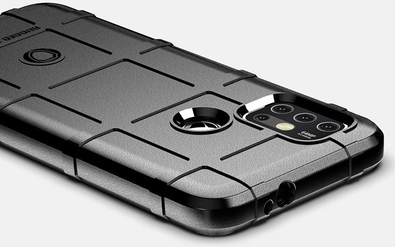 Motorola Moto G10 / G20 / G30 Hoesje Rugged Shield Back Cover Groen afbeelding 7