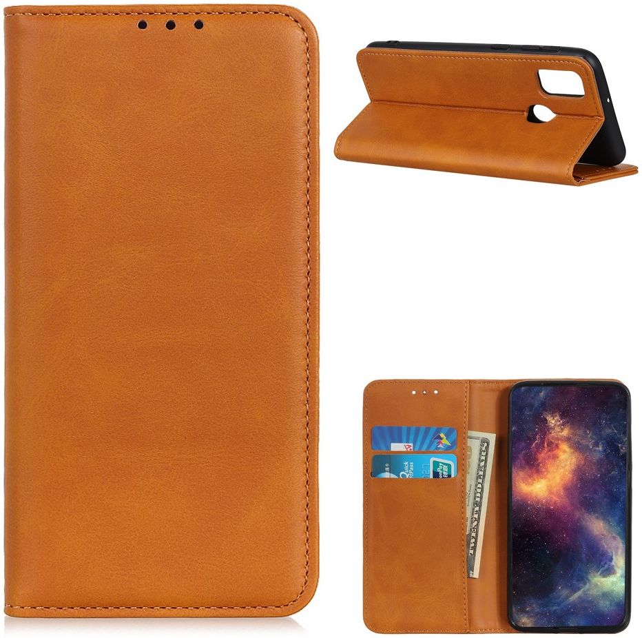 Motorola Moto G10/G20/G30 Hoesje Portemonnee Book Case Splitleer Brown afbeelding 9
