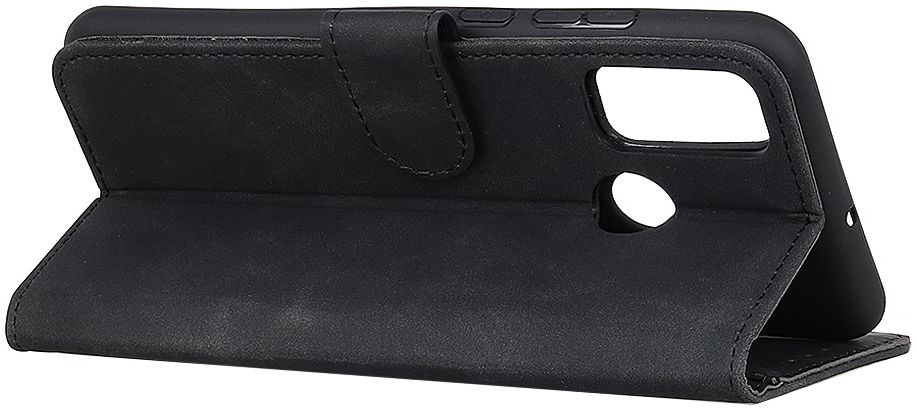 Motorola Moto G10/G20/G30 Hoesje Portemonnee Kunstleer Book Case Zwart afbeelding 5
