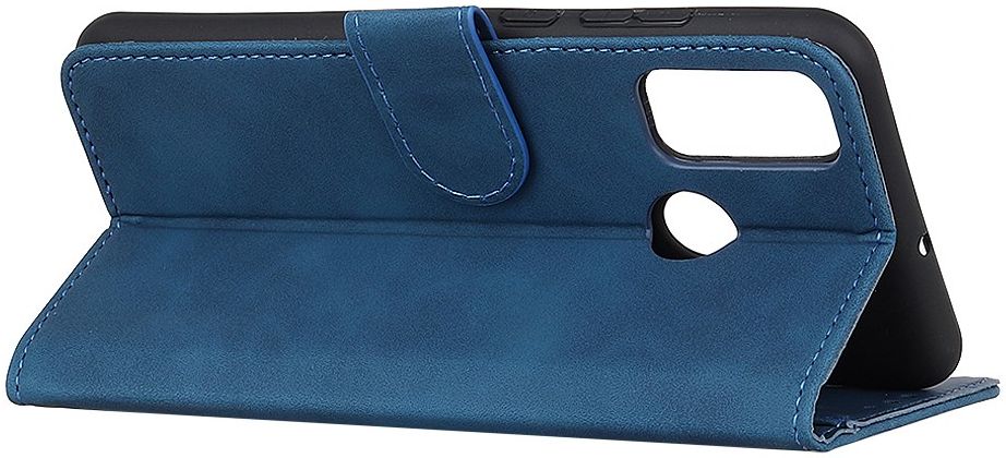 KHAZNEH Motorola Moto G10/G20/G30 Hoesje Retro Wallet Book Case Blauw afbeelding 5