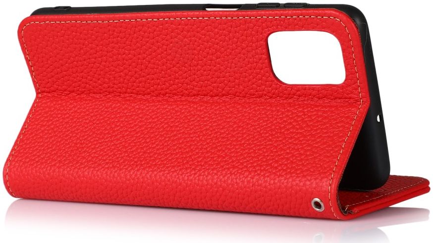 KHAZNEH Motorola Moto G100 Hoesje Wallet Book Case Rood afbeelding 4