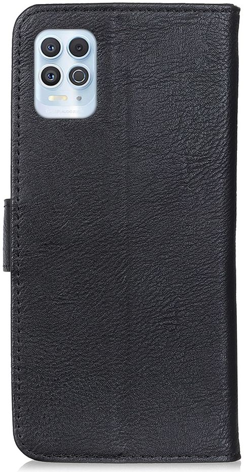 KHAZNEH Motorola Moto G100 Hoesje Portemonnee Book Case Zwart afbeelding 2