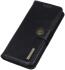 KHAZNEH Motorola Moto G100 Hoesje Portemonnee Book Case Zwart afbeelding 5