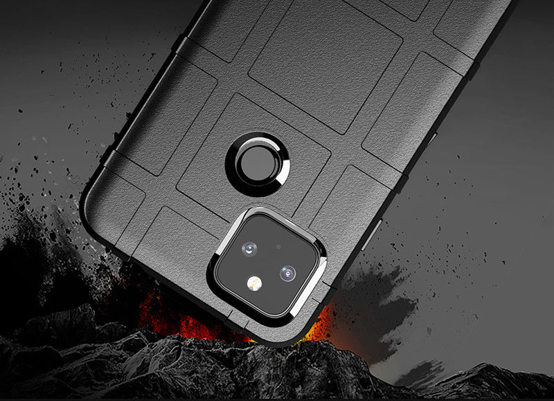 Google Pixel 5a Hoesje Shock Proof Rugged Shield Blauw afbeelding 5