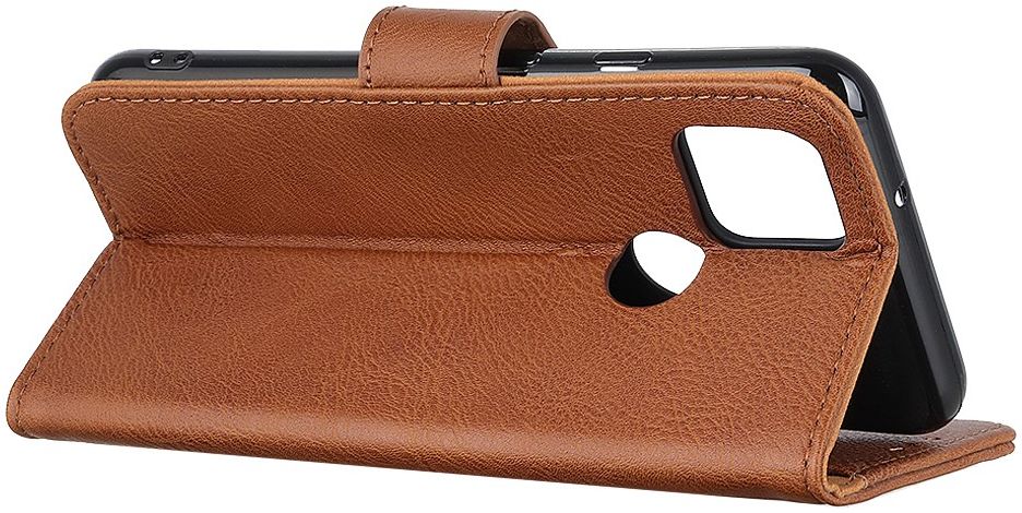 Google Pixel 5A Hoesje Portemonnee Book Case Bruin afbeelding 5