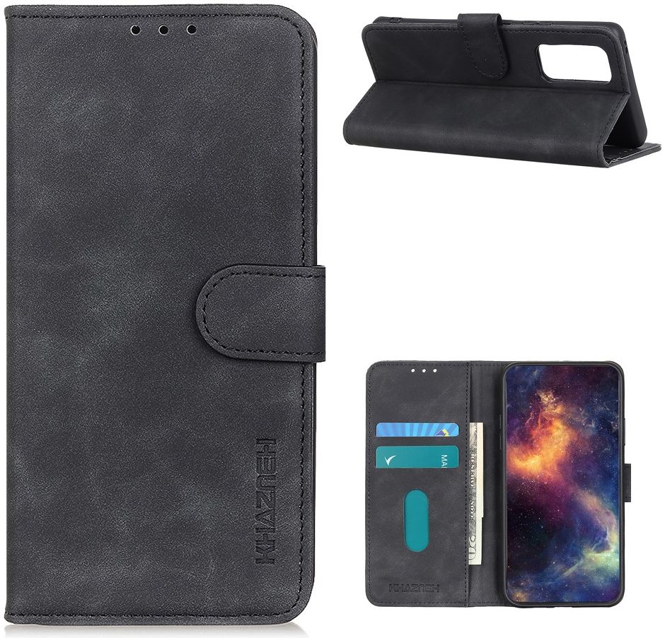 Oppo Find X3 Lite / Reno5 Hoesje Portemonnee Book Case Zwart afbeelding 5