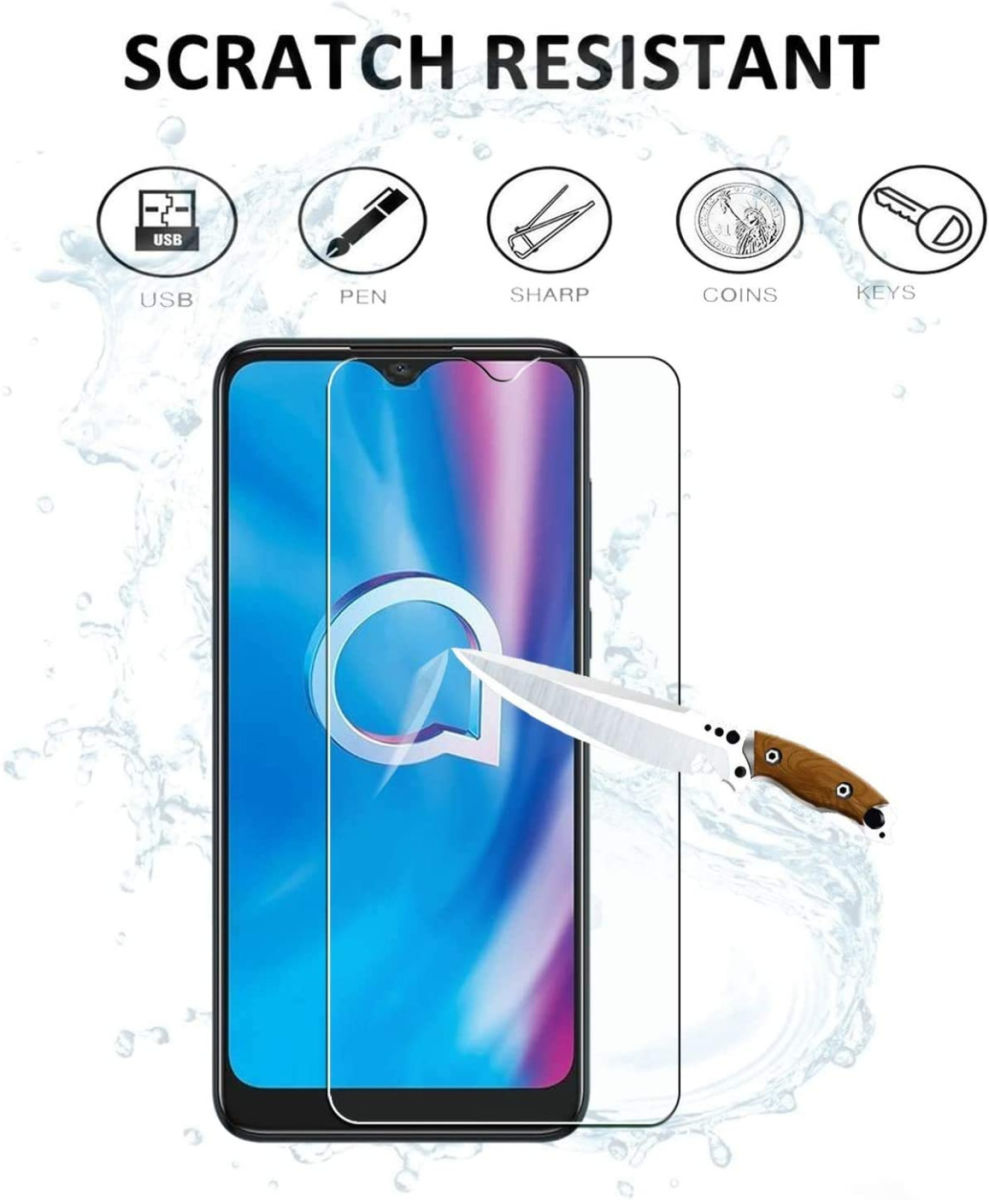 Alcatel 3L (2021) Screen Protector 0.3mm Arc Edge Tempered Glass afbeelding 3
