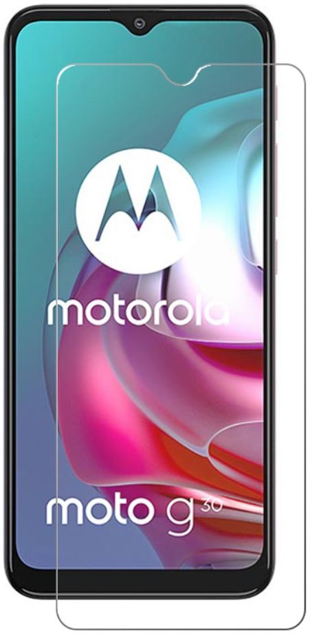 Motorola Moto G30 Screen Protector 0.3mm Arc Edge Tempered Glass afbeelding 1