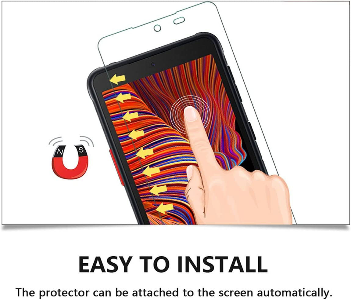 Samsung Galaxy Xcover 5 Screen Protector Display Folie afbeelding 3