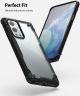 Ringke Fusion X OnePlus 9 Pro Hoesje Back Cover Transparant Zwart