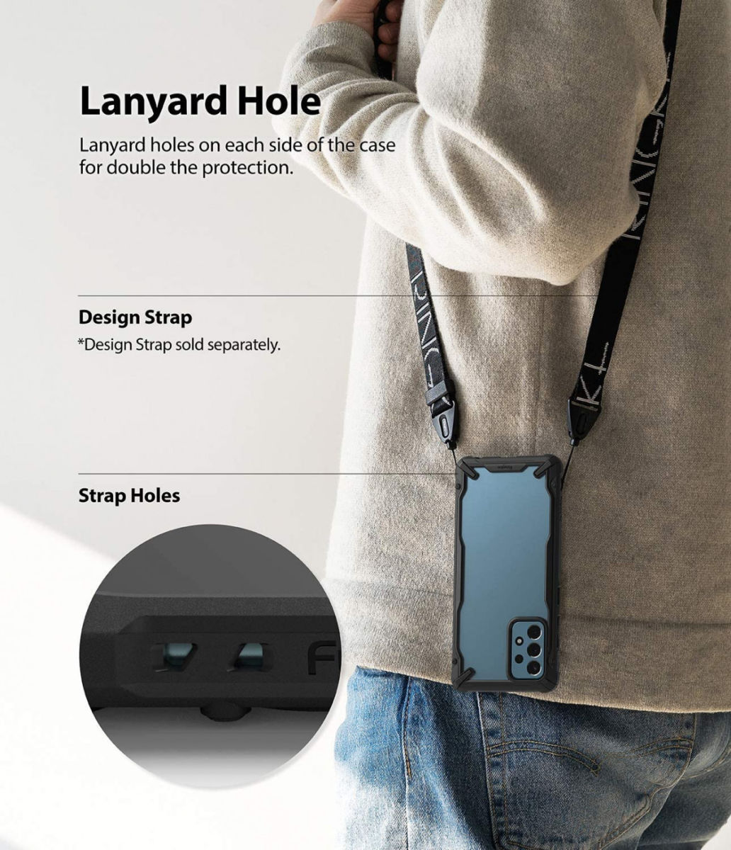 Ringke Fusion X OnePlus 9 Pro Hoesje Back Cover Transparant Zwart afbeelding 6