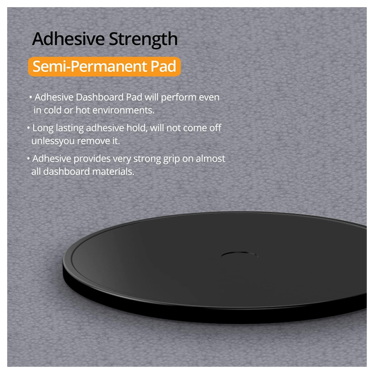 iOttie Sticky Gel Dashboard Pad voor Auto Houders Zwart afbeelding 3