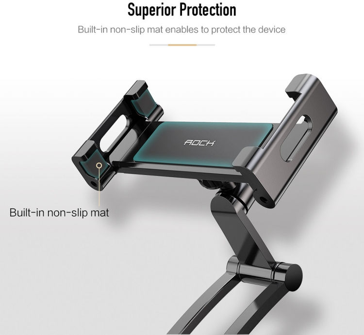 ROCK Universele Verstelbare Ophangbare Tablet of Telefoon Houder afbeelding 3