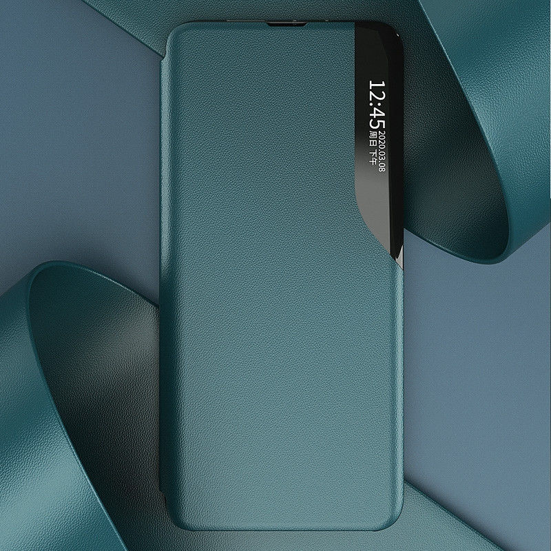 Samsung Galaxy A52 / A52S Hoesje Book Case met Side Display Blauw afbeelding 2