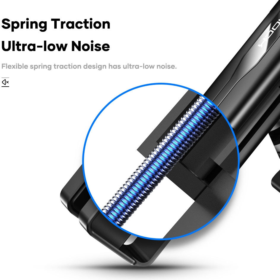 ROCK Gravity Verstelbare Ventilatierooster Telefoonhouder Smartphone afbeelding 6