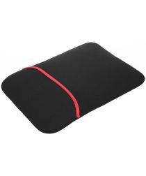 Neopreen Sleeve voor Laptop / iPad / Tablet hoes tot 15.6 Inch Zwart