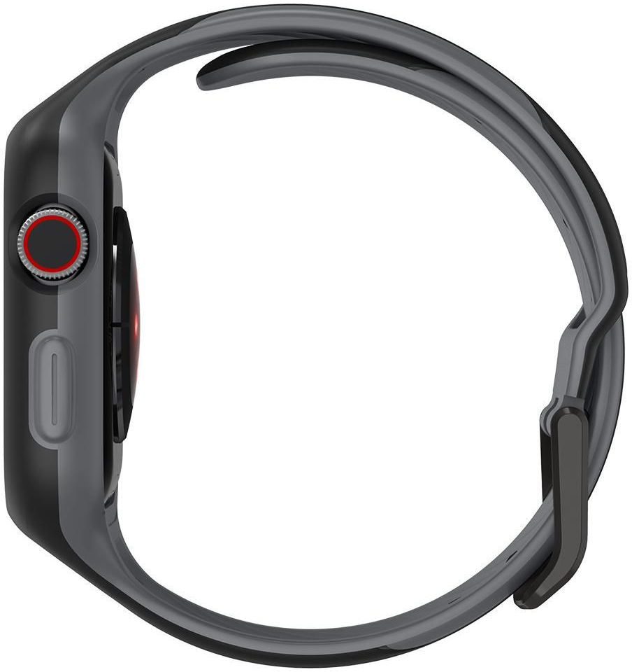 Spigen Liquid Air Pro Apple Watch 44MM Hoesje met Band Siliconen Zwart afbeelding 14