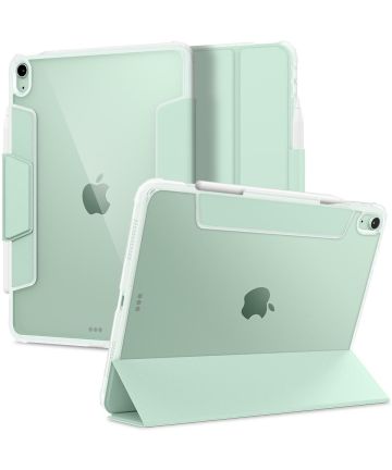 Spigen Ultra Hybrid Pro Apple iPad Air (2020) Hoes Transparant/Groen Hoesjes