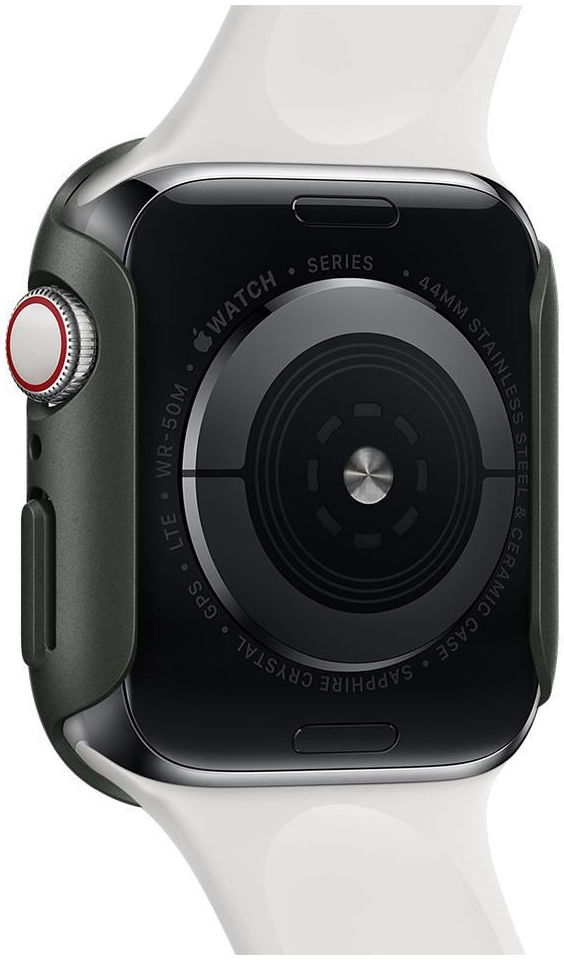 Spigen Thin Fit Apple Watch 44MM Hoesje Hard Plastic Bumper Groen afbeelding 12