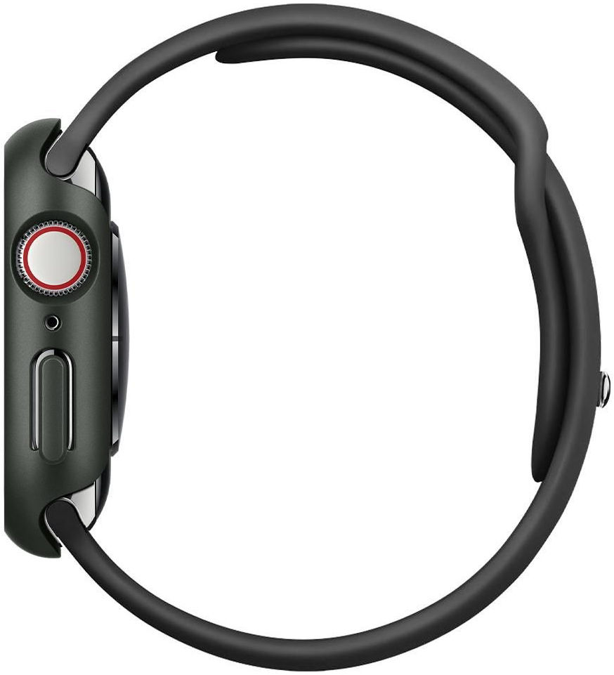 Spigen Thin Fit Apple Watch 44MM Hoesje Hard Plastic Bumper Groen afbeelding 13