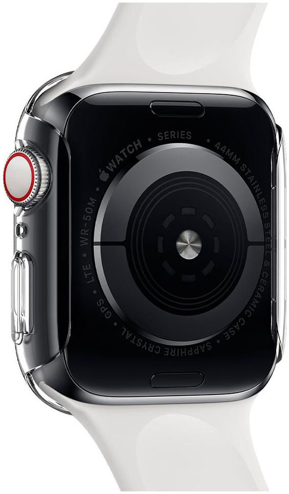 Spigen Thin Fit Apple Watch 44MM Hoesje Hard Plastic Bumper Clear afbeelding 10