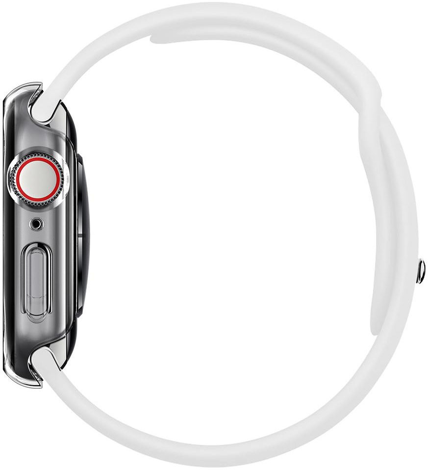 Spigen Thin Fit Apple Watch 44MM Hoesje Hard Plastic Bumper Clear afbeelding 11