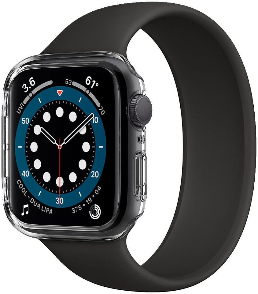 Spigen Thin Fit Apple Watch 44MM Hoesje Hard Plastic Bumper Clear afbeelding 1