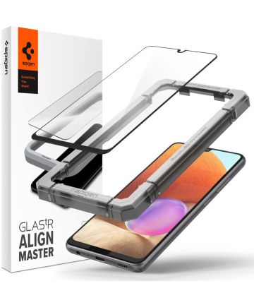 Spigen AlignMaster Samsung Galaxy A32 4G Screen Protector Full Cover Screen Protectors