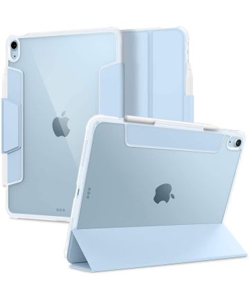 bewondering wat betreft Voorspellen Spigen Ultra Hybrid Pro Apple iPad Air (2020) Hoes Transparant/Blauw |  GSMpunt.nl