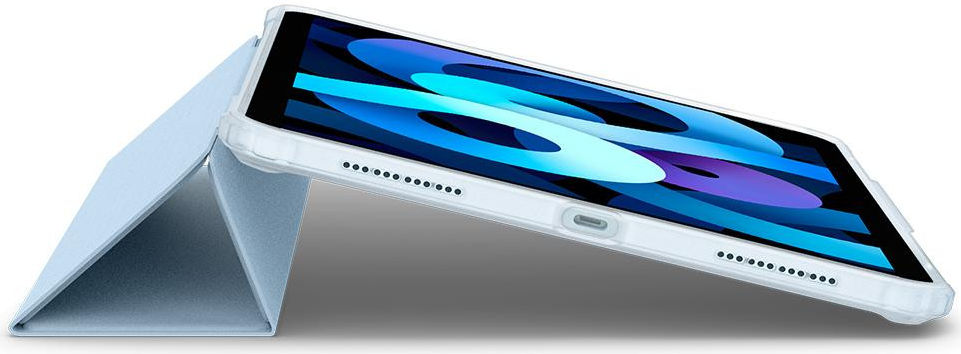 Spigen Ultra Hybrid Pro Apple iPad Air (2020) Hoes Transparant/Blauw afbeelding 10