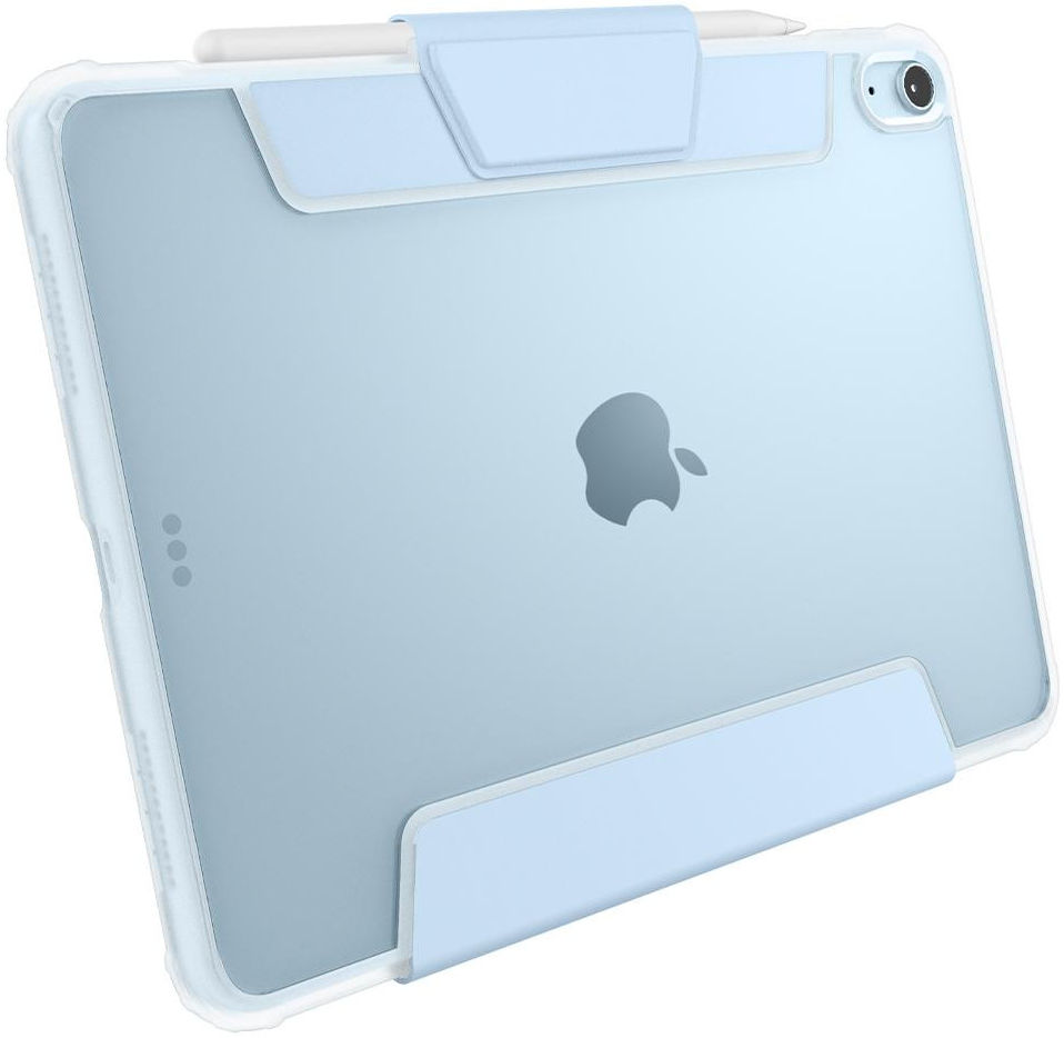 Spigen Ultra Hybrid Pro Apple iPad Air (2020) Hoes Transparant/Blauw afbeelding 12
