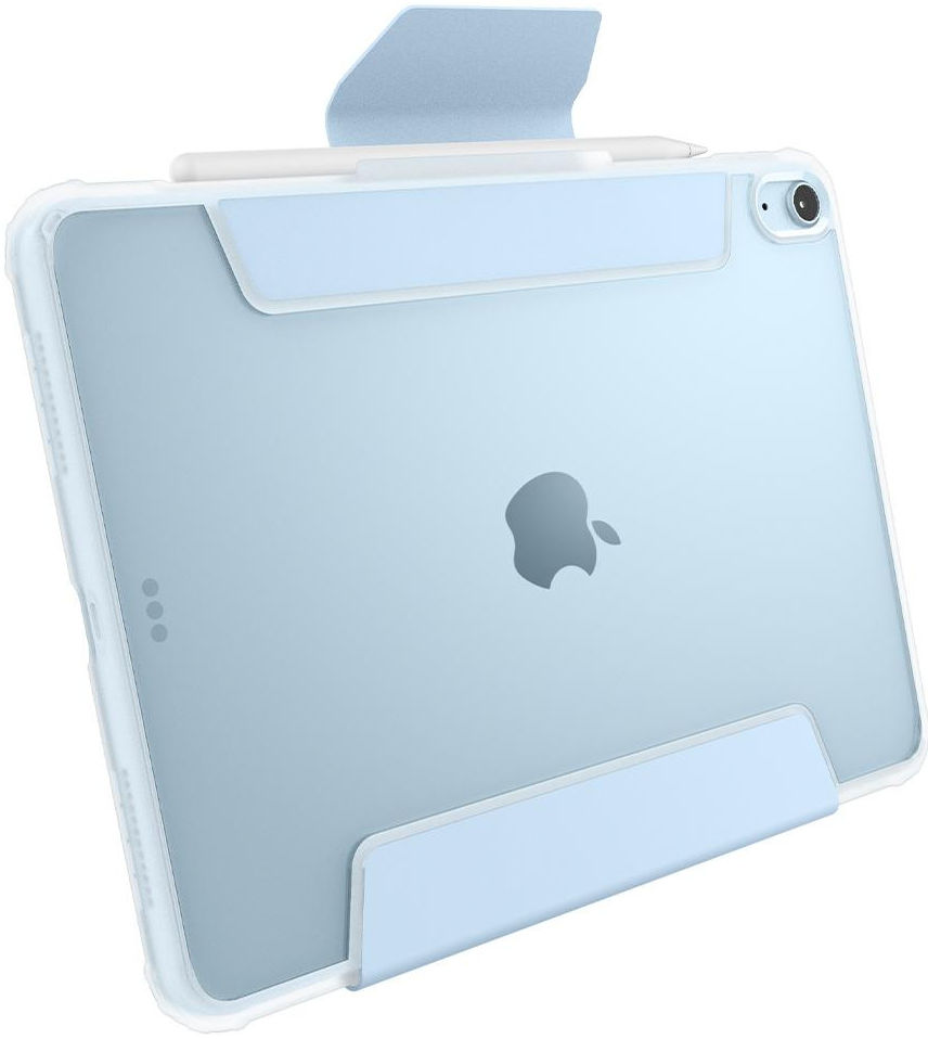 Spigen Ultra Hybrid Pro Apple iPad Air (2020) Hoes Transparant/Blauw afbeelding 13